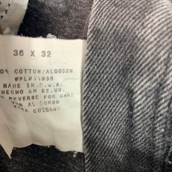 Arizona Jean Co. Mens Size 36x32 Black Relaxed Fit Denim Jeans 100% Cotton - Picture 5 of 9